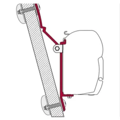 Fiamma U-Adapter -Camping Förderung 11637 2 fiamma adapter u b markise