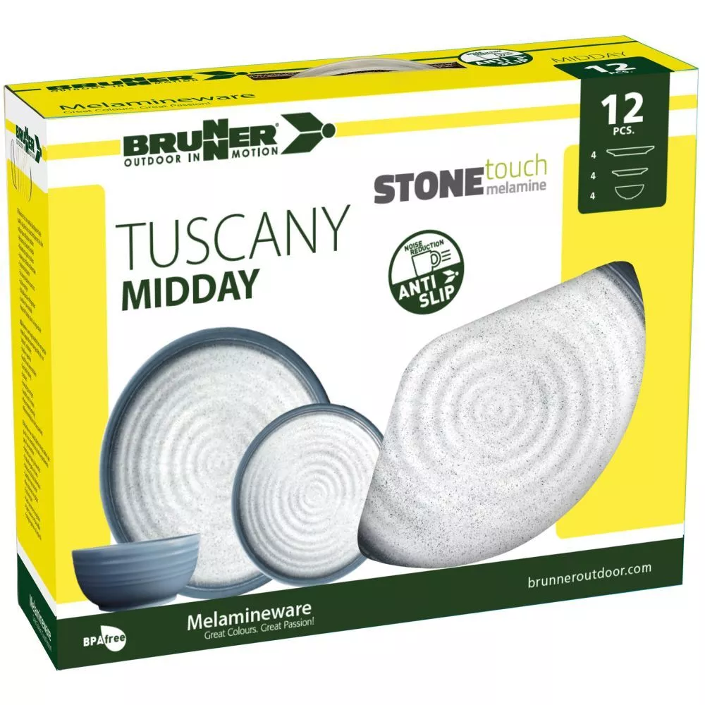 Campinggeschirr-Set Brunner Midday Tuscany C5T 2 Campinggeschirr-Set Brunner Midday Tuscany C5T – Bild 2