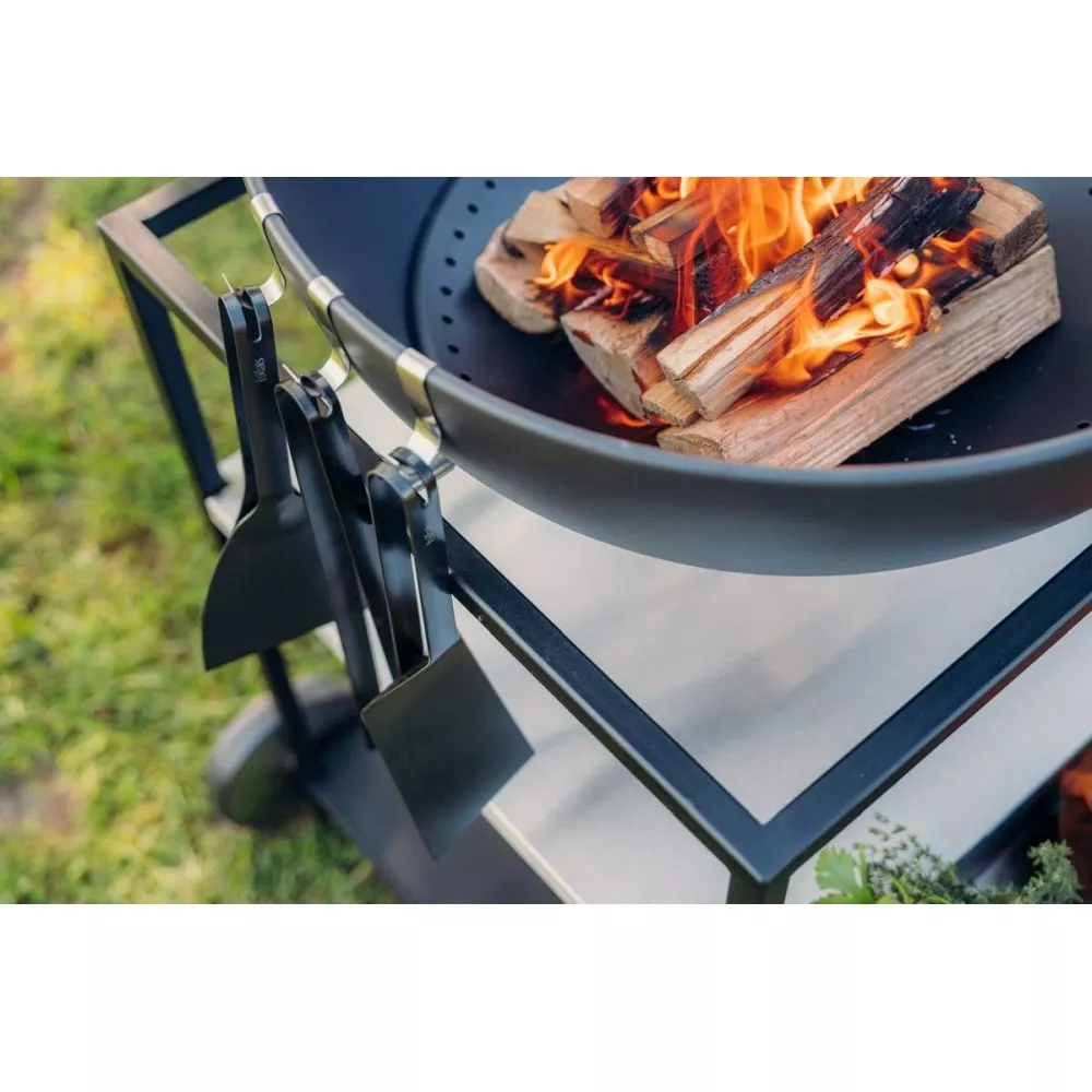 Höfats BBQ-Tool-Set, 3-teilig, Schwarz 5 Höfats BBQ-Tool-Set, 3-teilig, Schwarz – Bild 5