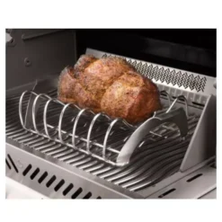 Napoleon PRO Edelstahl Spare Rib Halter -Camping Förderung 5070 2 spare rib halter napoleon edelstahl 2