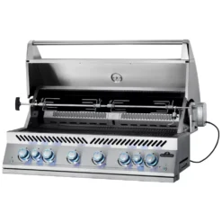 Einbau-Gasgrill Napoleon Integrierter 44 RB Der Serie 700 Inklusive Drehspiess Und Innenbeleuchtung -Camping Förderung 8 brenner gesamtleistung 35 kw napoleon built in outdoor grills 700 serie 44 rb1000 8 26066
