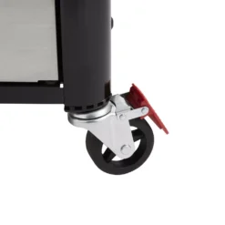 Weber Outdoorküche BBQ-Kitchen 231, 2er Set Für Genesis S-335 Mit Seitenkocher -Camping Förderung Caster Locked SS rgb 11 26572