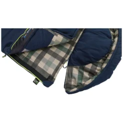Deckenschlafsack Outwell Camper Lux, Reissverschluss Links -Camping Förderung abnehmbare kapuze mit kissen outwell camper lux blau 1000 2 27916
