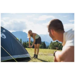 Zelt Coleman Darwin 3 Plus -Camping Förderung abspannleinen festziehen coleman darwin 3 plus drei personen campingzelt 1000 12 24746