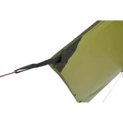 Sonnensegel Nordisk Voss Diamond PU, Dark Olive -Camping Förderung abspannleinen nordisk voss diamond pu tarp sonnensegel gruen1000 6 23124