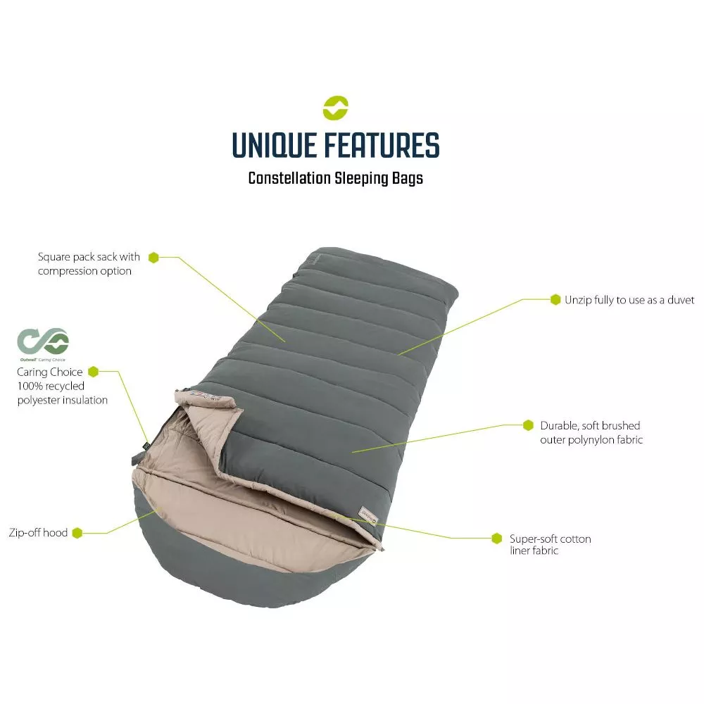 Deckenschlafsack Outwell Constellation Lux 2 Deckenschlafsack Outwell Constellation Lux – Bild 2