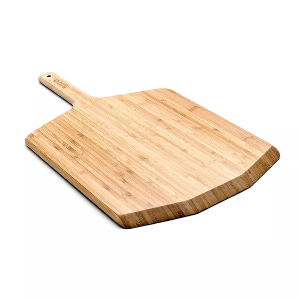 Ooni 14 Bambus-Pizzaschieber Und Pizzabrett 2 Ooni 14 Bambus-Pizzaschieber Und Pizzabrett – Bild 2