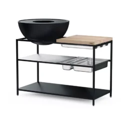 Fire Kitchen Höfats 5-teiliges Edelstahlbehälter-Set -Camping Förderung behaelter aus edelstahl fuer den einsatz auf oberster und mittlerer ebene der fire kitchen hoefats 1000 2 26342