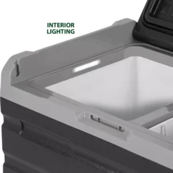 Kompressor-Kühlbox Brunner Polarys Freeze DZ 35 -Camping Förderung beleuchtung brunner polarys freeze dz 35 liter tragbare kompressor kuehhlbox dual zone 1000 3 25477