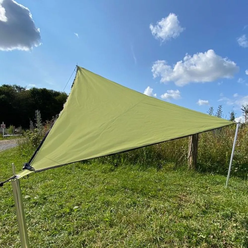 Camping-Sonnensegel Bent TC Zip Canvas Scandinavian, Design: Moss 1 Camping-Sonnensegel Bent TC Zip Canvas Scandinavian, Design: Moss