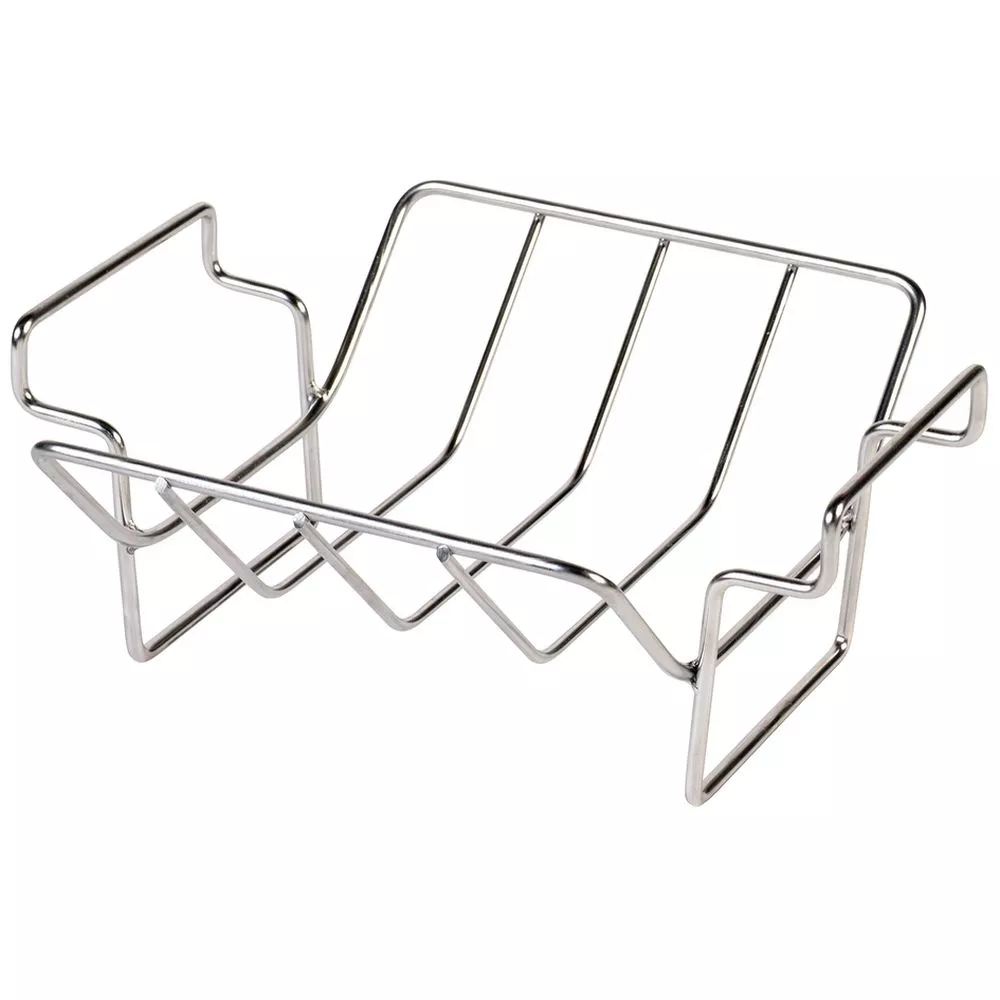 Bratenkorb, Rippenhalter Big Green Egg Ribs & Roasting Rack, Small / Medium 1 Bratenkorb, Rippenhalter Big Green Egg Ribs & Roasting Rack, Small / Medium