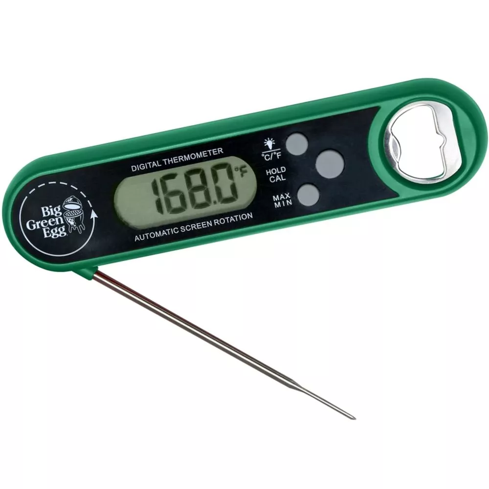 Big Green Egg Instand Read Thermometer Mit Flaschenöffner 1 Big Green Egg Instand Read Thermometer Mit Flaschenöffner