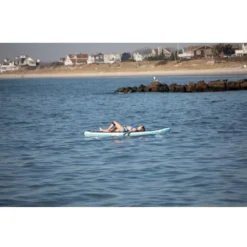 Aufblasbares Stand Up Paddleboard Tahe Sup-Yak Air 11'6" Beach Pack -Camping Förderung blaues aufblasbares stand up paddleboard sup tahe 11 6 fuss air beach sup yak beachpack zum aufblasen 1000 15 22539