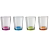 Campinggeschirr Trinkglas Brunner Multiglass Color, 4-farbig