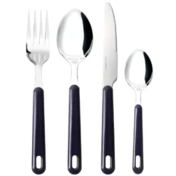 Campingbesteck Besteckset Brunner Savor, Dunkelblau
