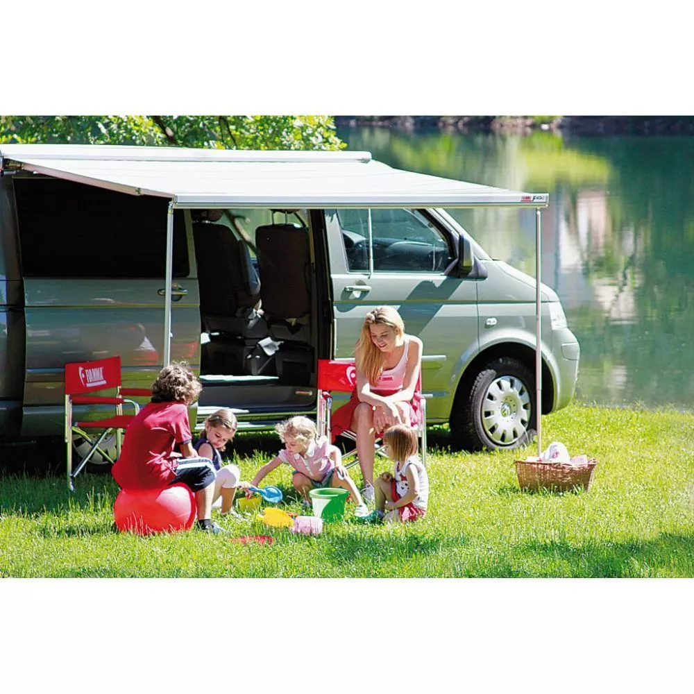 Markise T5 Fiamma F45S 260 VW T5/T6 California, Tuch: Royal Grey, Gehäuse: Polar White 1 Markise T5 Fiamma F45S 260 VW T5/T6 California, Tuch: Royal Grey, Gehäuse: Polar White