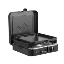 Campingkocher Cadac Dometic 1-Cook Turbo FFD Flate Plate -Camping Förderung cadac dometic 1 cook turbo ffd flat plate 50mbar campingkocher inklusive grillplatte 1000 8 27788