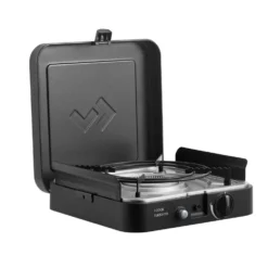 Campingkocher Cadac Dometic 1-Cook Turbo FFD Stove -Camping Förderung cadac dometic 1 cook turbo ffd stove 50mbar mit windschutzblech abnehmbar 1000 4 27790