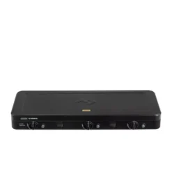 Campingkocher Cadac Dometic 3 Cook Turbo FFD Deluxe, 50 Mbar -Camping Förderung cadac dometic 3 cook turbo ffd deluxe schwarzer dreiflammiger camping gasgrill 4 27803