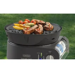 Gaskartuschenkocher Cadac Dometic Safari Chef 30 Compact -Camping Förderung cadac dometic camping grill safari chef compact 30 picknickgrill mobilgrill 1000 7 23915