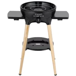 Campinggrill Cadac Dometic Citi Chef 40 FS, Black, 50mbar | Ausstellungsstück -Camping Förderung cadac dometic citi chef 40 fs 50 mbar camping gas grill schwarz inklusive grillrost fettpfanne topfstaender 1000 3 28719