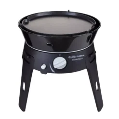 Gaskartuschenkocher Cadac Dometic Safari Chef 30 HP Deluxe -Camping Förderung cadac dometic safari chef 30 hp deluxe schwarzer gasgrill inklusive grillplatte 2 27795