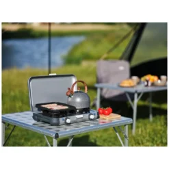 Campingkocher Campingaz Camping Kitchen 2 Grill & Go CV -Camping Förderung camping gaskocher grill kombination campingaz camping kitchen 2 grill and go cv 1000 16 24718