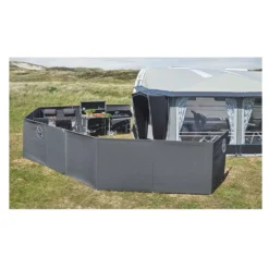 Camping-Sichtschutzwand Isabella Mega Granite 690 Cm -Camping Förderung camping sichtschutz isabella mega granite 690 cm windschutzwand 6 teilig 1000 3 20027
