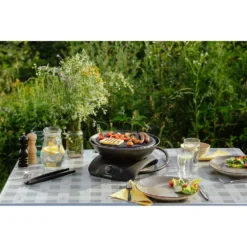 Tischgrill Campingaz Stove 360 Grill CV -Camping Förderung campingaz 360 grill cv tischgrill anthrazit gaskartuschengrill kocher 1000 9 23546