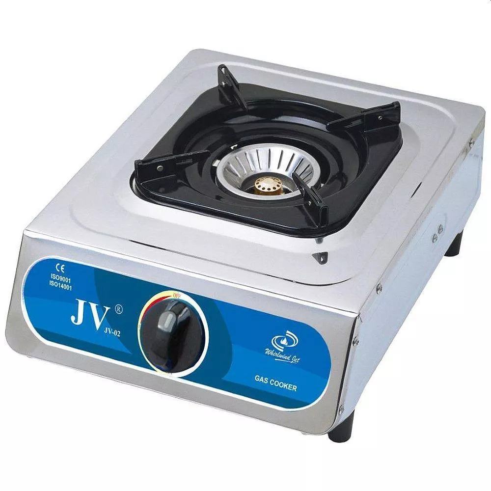 Edelstahl-Campingkocher Cago JV-02 1 Edelstahl-Campingkocher Cago JV-02