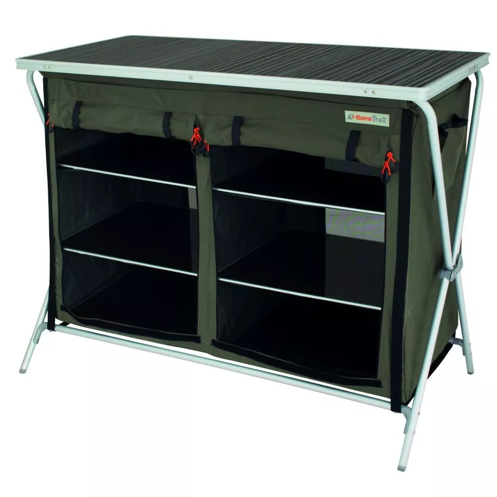Zeltschrank Eurotrail Brocas, Dunkelgrau 3 Zeltschrank Eurotrail Brocas, Dunkelgrau – Bild 3