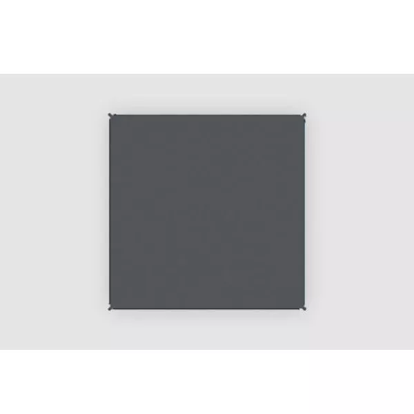 Verbindbarer Teppich Bent Zip-Carpet Uni, Dunkelgrau 2 Verbindbarer Teppich Bent Zip-Carpet Uni, Dunkelgrau – Bild 2