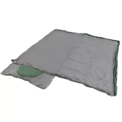 Wendeschlafsack Outwell Contour Lux XL Grün | Reissverschluss Links -Camping Förderung contour lux xl schalfsack aufgeschlagen als decke verwendbar reissverschluss links 1000 3 27592