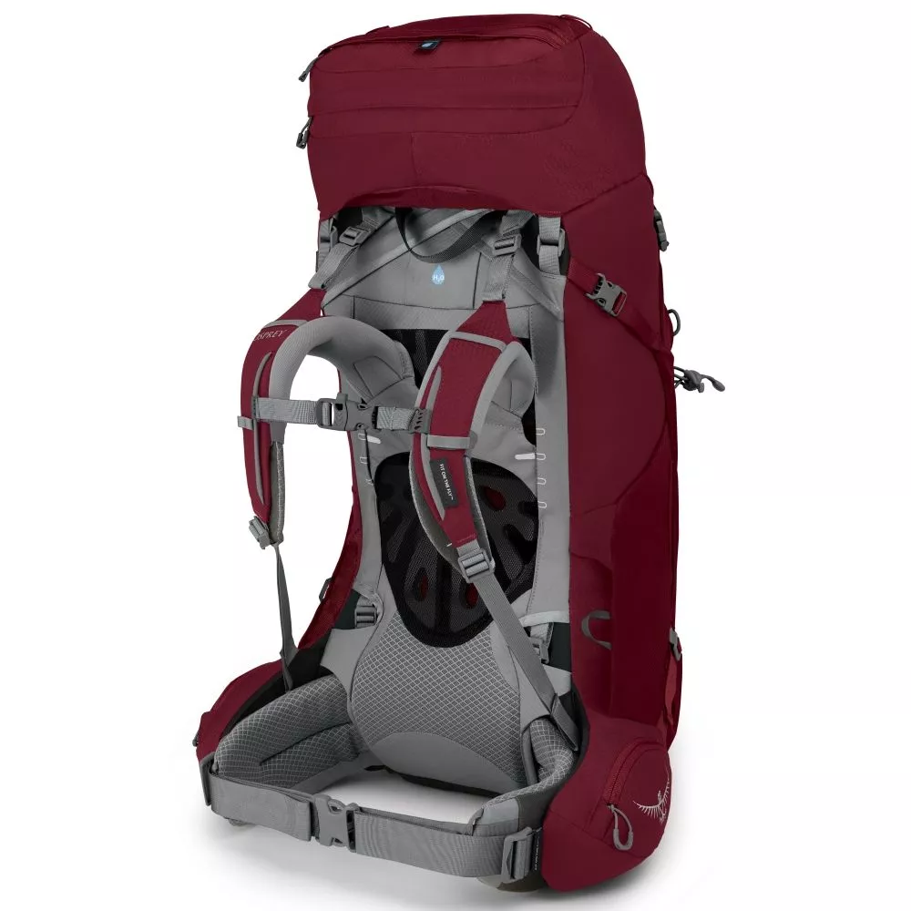 Damenrucksack Osprey Ariel 55 WM/L, Claret Red 4 Damenrucksack Osprey Ariel 55 WM/L, Claret Red – Bild 4
