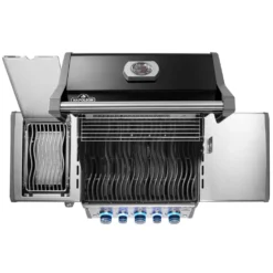 Gasgrill Napoleon Rogue PRO-S 425 RSIB, Schwarz -Camping Förderung deckelthermometer accu probe napoleon rogue pro s 425 sizzle zone wave grillrost 3 hauptbrenner 1000 11 20094