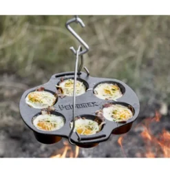 Petromax Gusseisen Muffinform -Camping Förderung draussen bis zu 6 leckere muffins backen lagerfeuer petromax muffinformen aus gusseisen 1000 4 25993