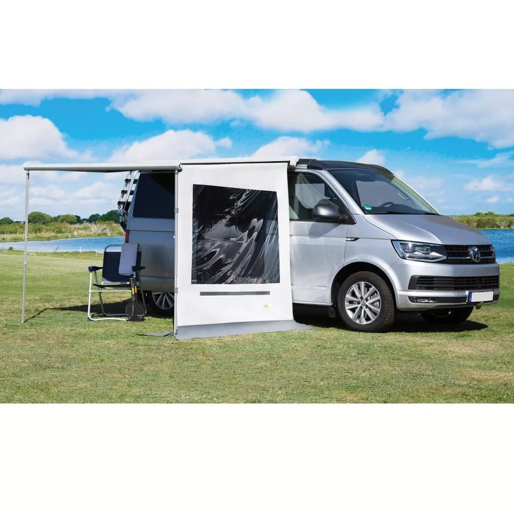 Markisen-Seitenwand DWT Rain Outside Für Campingbusse 1 Markisen-Seitenwand DWT Rain Outside Für Campingbusse