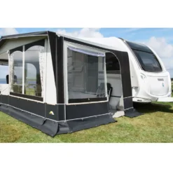 Reisevorzelt DWT Jubilee 40 ALU, Tiefe 240 Cm -Camping Förderung dwt wohnwagen reisevorzelt jubilee 40 grosse fenster mit moskitogaze 1000 6 22120