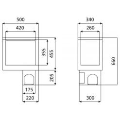 Einbaukühlbox Dometic CoolMatic CB 40 -Camping Förderung einbaukuehlschrank dometic coolmatic cb 40 campingkuehlschrank masse 1000 3 6007