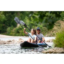 Aufblasbares Kajak Sevylor Charleston -Camping Förderung ergonomische verstellbare sitze stabile rueckenlehne sevylor kajak charleston zwei personen aufblasbares kajak 1000 10 25240