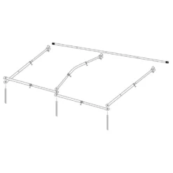 Wände-Set Für Bus-Sonnensegel Eurotrail Fjord Private Room 260 -Camping Förderung eurotrail fjord private room 260 grau blauer buszelt vordach set bussonnensegel dachgestaenge 1000 5 19622