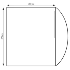 Busvorzelt Eurotrail Pisa -Camping Förderung eurotrail pisa groesse skizze vom buszelt 1000 7 19363