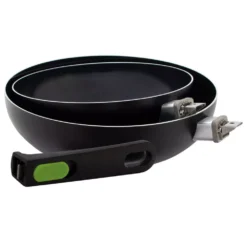 Campingpfanne Eurotrail Wokpfanne Mit Antihaftbeschichtung Ø 24 Cm -Camping Förderung eurotrail wokpfanne mit antihaftbeschichtung 24 cm keramik induktion campingpfanne bratpfanne wok pan ceramic 3 1000 2 19243