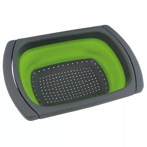 Faltbares Campingsieb Eurotrail Für Waschbecken, Grün 3 Faltbares Campingsieb Eurotrail Für Waschbecken, Grün – Bild 3