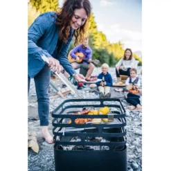 Höfats Feuerkorb Cube, Schwarz -Camping Förderung feuerkorb cube hoefats schwarz grillstelle feuerstelle grillkorb campinggrill 1000 6 22389