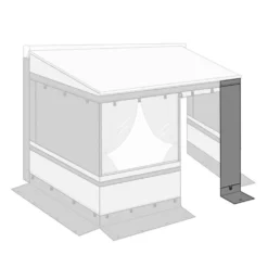 Fiamma Frontwanderweiterung Für Markisenzelt Privacy Room Light