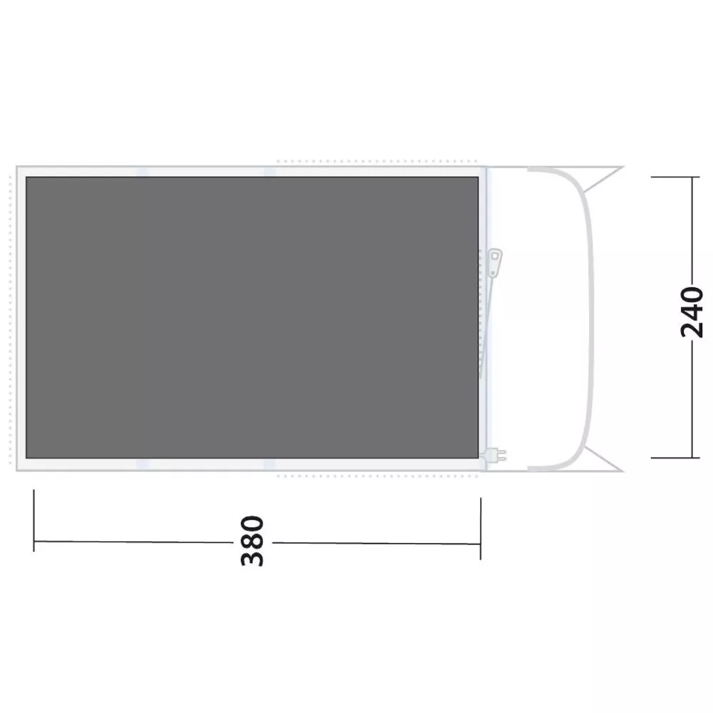 Unterlage Outwell Footprint Monterey 4 Air 2 Unterlage Outwell Footprint Monterey 4 Air – Bild 2