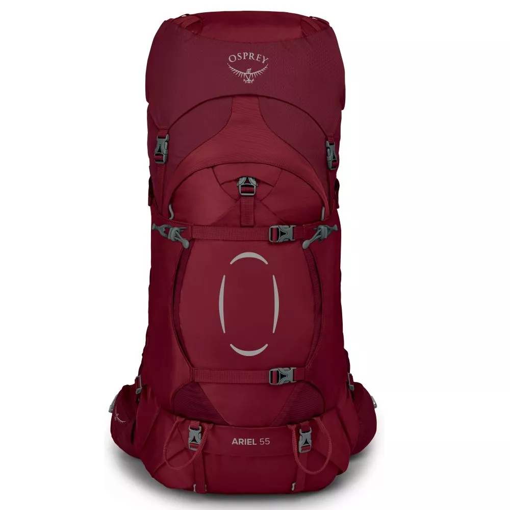 Damenrucksack Osprey Ariel 55 WM/L, Claret Red 2 Damenrucksack Osprey Ariel 55 WM/L, Claret Red – Bild 2