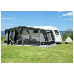 Wohnwagen Reisezelt DWT Prime Air II -Camping Förderung front abgenommen dwt prime air 2 caravanvorzelt 1000 4 27663