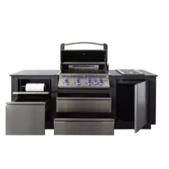 Outdoorküche Napoleon Oasis Compact 105, Mit BIP500 Und Einbau SIZZLE ZONE -Camping Förderung funktionale einbaukueche napoleon built in kitchen aussenkueche kuechenrollenhalter schubladen gasflaschenschrank 1000 2 26385